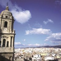 Vista panorámica de la Catedral de Málaga